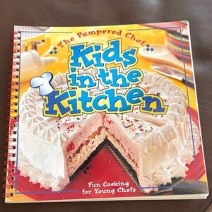 The Pampered Chef Kids in the Kitchen Cookbook — Yellow, Blue, White